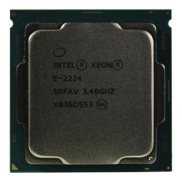 Процессор Intel Xeon E-2224 3.4-4.6 ГГц BOX